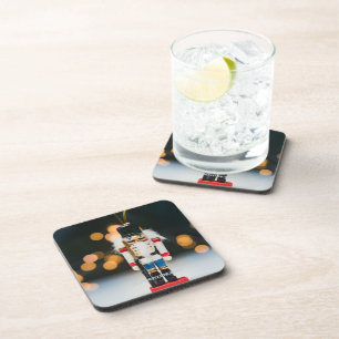 SlipperyJoe's kerst klassieke notenkraker ornament Bier Onderzetter