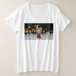 SlipperyJoe's kerst klassieke notenkraker ornament Grote Maat T-shirt