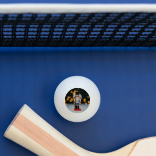 SlipperyJoe's kerst klassieke notenkraker ornament Pingpongballen