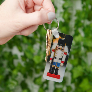 SlipperyJoe's kerst klassieke notenkraker ornament Sleutelhanger
