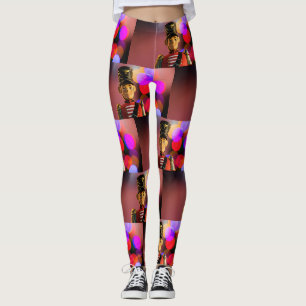 SlipperyJoe's kerst klassieke speelgoed soldaat vr Leggings