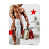 SlipperyJoe's kerstinkopen white paper spira Magneet (Verticaal)