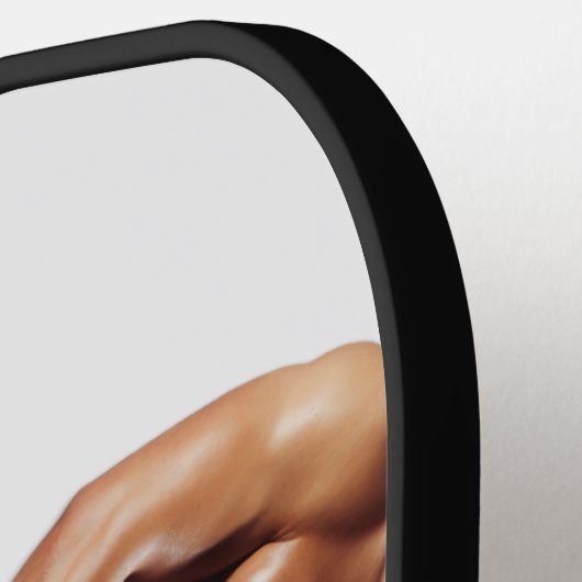 SlipperyJoe's kerstinkopen white paper spira Pickleball Paddle (Links Detail)