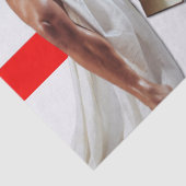 SlipperyJoe's kerstinkopen white paper spira Tissuepapier (Detail)