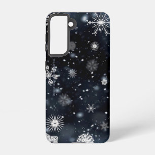 SlipperyJoe's Kerstmis winter magisch vredig bij Samsung Galaxy Hoesje