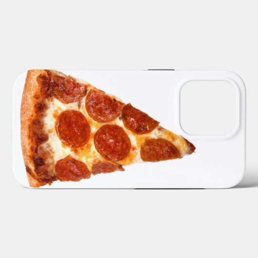 SlipperyJoe's klassieke pepperoni pizza gesmolten Case-Mate iPhone Case (Achterkant (horizontaal))