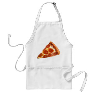 SlipperyJoe's klassieke pepperoni pizzapunt gesmol Standaard Schort