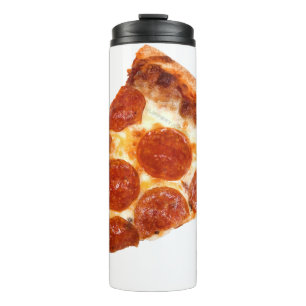 SlipperyJoe's klassieke pepperoni pizzapunt gesmol Thermosbeker