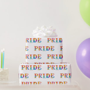 SlipperyJoe's kleurrijke creatieve Pride-thema tek Cadeaupapier