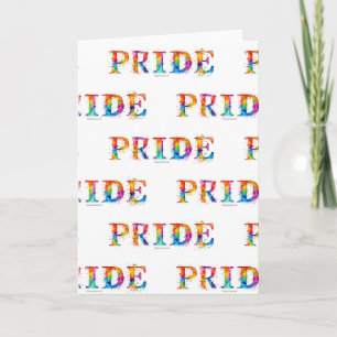 SlipperyJoe's kleurrijke creatieve Pride-thema tek Kaart