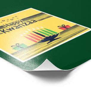 SlipperyJoe's Kwanzaa warme vierende toon traditie Foto Afdruk