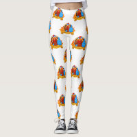 SlipperyJoe's leuke cartoonstijl Thanksgiving-ontw
