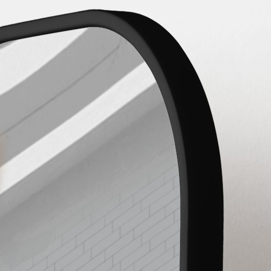 SlipperyJoe's Man in een handdoek witte kamerspier Pickleball Paddle (Links Detail)