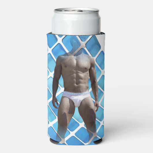 SlipperyJoe's Man ondergoed 6-pak borstkas mannetj (Seltzer Achterkant)