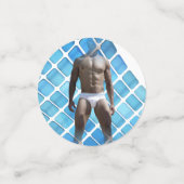 SlipperyJoe's Man ondergoed 6-pak borstkas mannetj Confetti (Kleine voorkant)