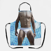 SlipperyJoe's Man ondergoed 6-pak borstkas mannetj Schort (Voorkant)