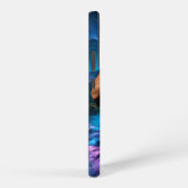 SlipperyJoe's Man ondergoed piek paars blauw Samsung Galaxy Hoesje (Rechterkant)