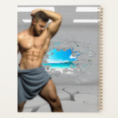 SlipperyJoe's Man serviette brisée mur de brique b (Dos)