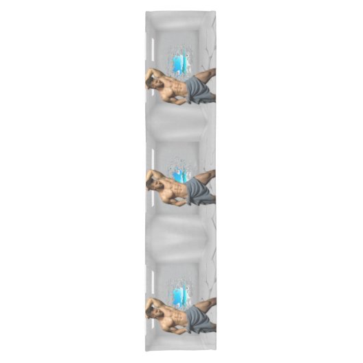 SlipperyJoe's Man serviette brisée mur de brique b (Devant)