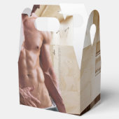 SlipperyJoe's Man sixpack shirtless sexy musculair Bedankdoosjes (Geopend)