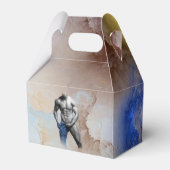 SlipperyJoe's Man steamy shirtloze borstrokken Bedankdoosjes (Achterkant)