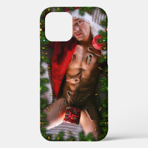 SlipperyJoe's mannelijke borst zes-pack buik bloot iPhone 12 Pro Hoesje