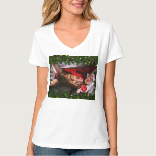 SlipperyJoe's mannelijke borst zes-pack buik bloot T-shirt