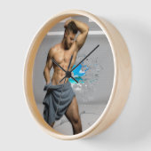 SlipperyJoe's Mannen handdoek gebroken witte bakst (Hoek)