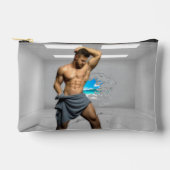 SlipperyJoe's Mannen handdoek gebroken witte bakst Etui (Voorkant)