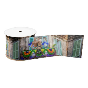 SlipperyJoe's Mardi Gras maskers kralen decoraties Lint