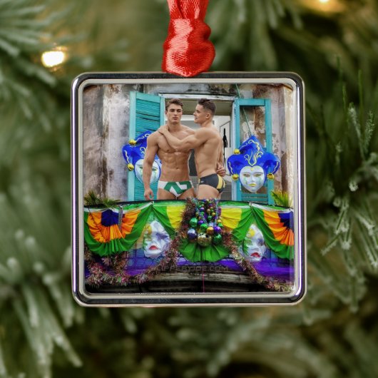 SlipperyJoe's Mardi Gras masques perles décoration (Arbre)