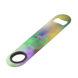 SlipperyJoe's Mardi Gras violet or vert fleur-d