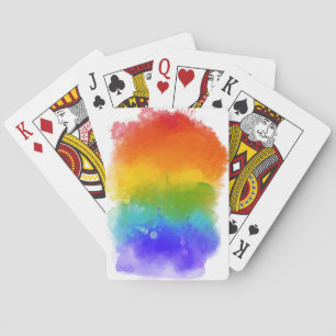 SlipperyJoe's moderne trots spat energie en kleur Pokerkaarten