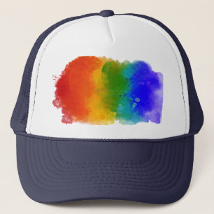 SlipperyJoe's moderne trots spat energie en kleur Trucker Pet