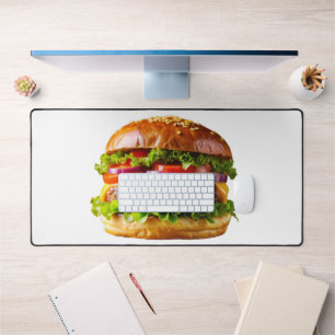SlipperyJoe's mondwaterende cheeseburger knapperig Bureaumat