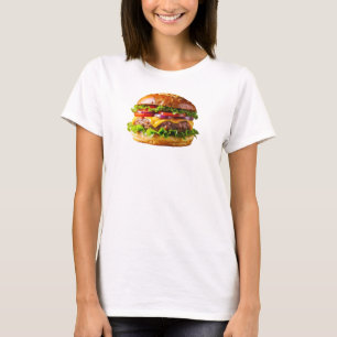 SlipperyJoe's mondwaterende cheeseburger knapperig T-shirt