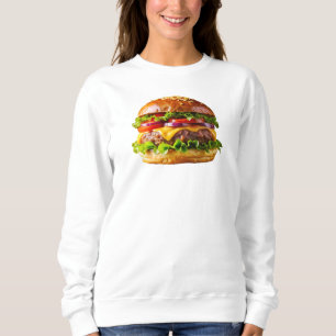 SlipperyJoe's mondwaterende cheeseburger knapperig Trui