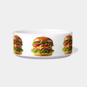 SlipperyJoe's mondwatering cheeseburger knapperige Voerbakje