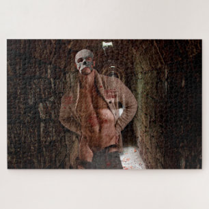 SlipperyJoe's musculair spooksteentunnel Halowee Legpuzzel