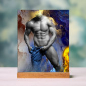 SlipperyJoe's musculaire physique chemise vapeur (Neutre)