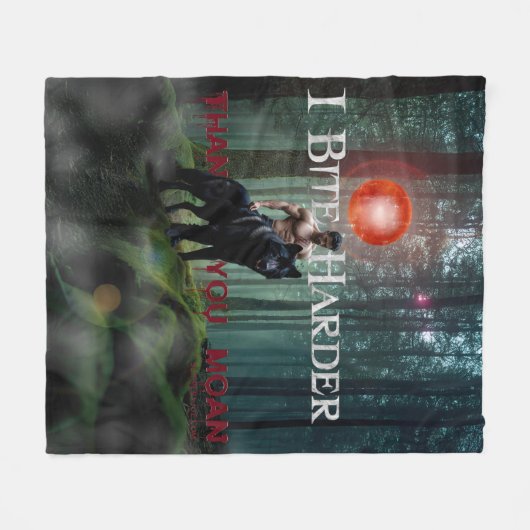 SlipperyJoe's mystieke Halloween-stijl sfeer Fleece Deken (Voorkant (Horizontaal))
