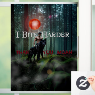 SlipperyJoe's mystieke Halloween-stijl sfeer Raamsticker