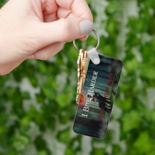 SlipperyJoe's mystieke Halloween-stijl sfeer Sleutelhanger