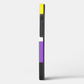 SlipperyJoe's Nonbinary Pride Vlag homoseksuele ge Case-Mate iPhone Case (Achterkant / Links)