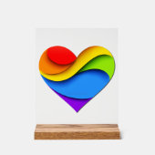 SlipperyJoe's orgueillement coeur courbes forme 3D (Recto)