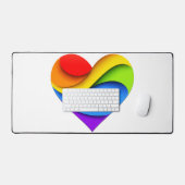 SlipperyJoe's orgueillement coeur courbes forme 3D (Clavier et souris)