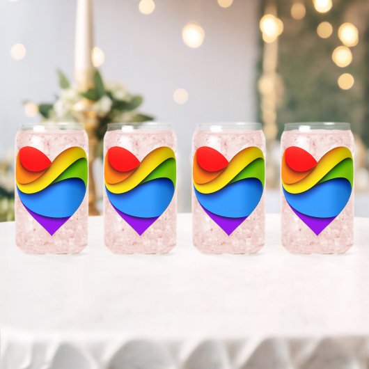 SlipperyJoe's orgueillement coeur courbes forme 3D (Insitu (Mariage))