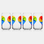 SlipperyJoe's orgueillement coeur courbes forme 3D (Gauche)