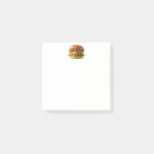 SlipperyJoe's overdonderende gestapelde hamburger Post-it® Notes (Voorkant)