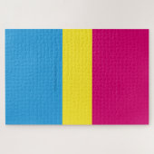 SlipperyJoe's panseksuele pride vlag Legpuzzel (Horizontaal)